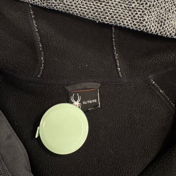 Spyder Boundless Quarter Zip Hoodie Men’s XL Grey Streetwear Cozy Gorpcore - Picture 11 of 16